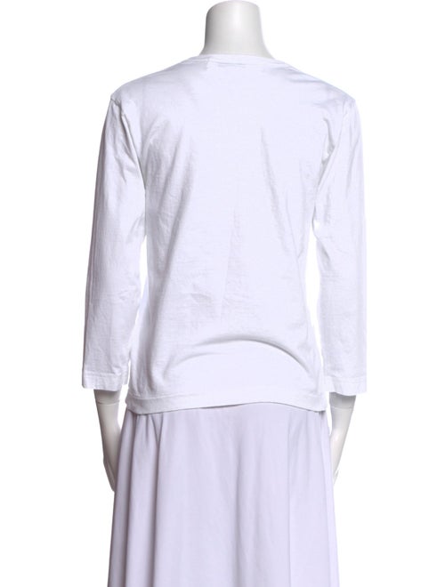 Comme des Garçons Play Graphic Print Crew Neck T-Shirt