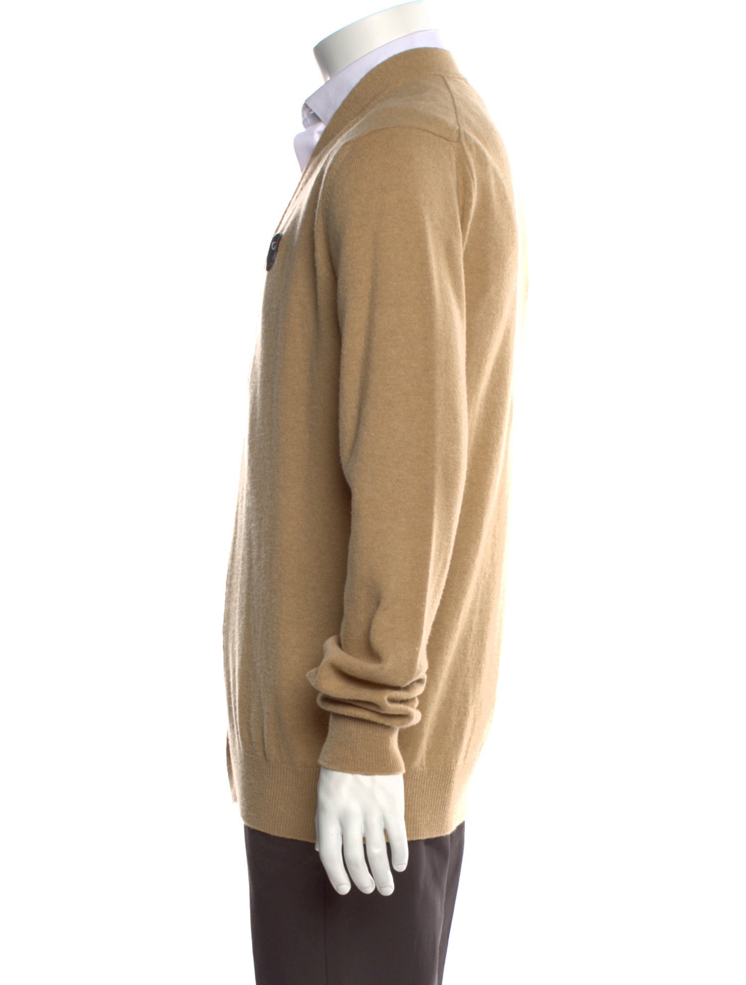 Comme des Garçons Play Wool V-Neck Cardigan