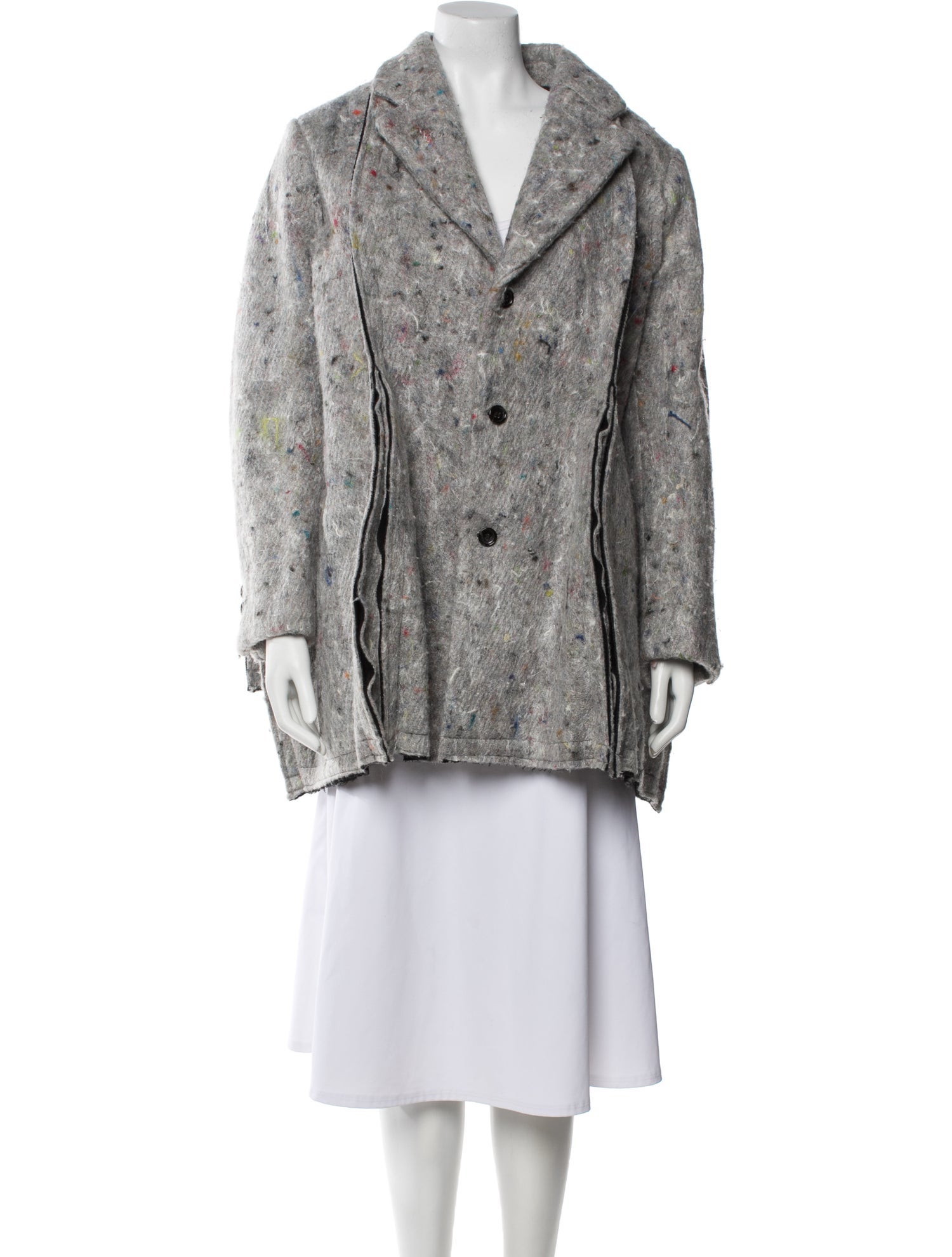 Comme des Garçons 2022 'Black Rose' Coat