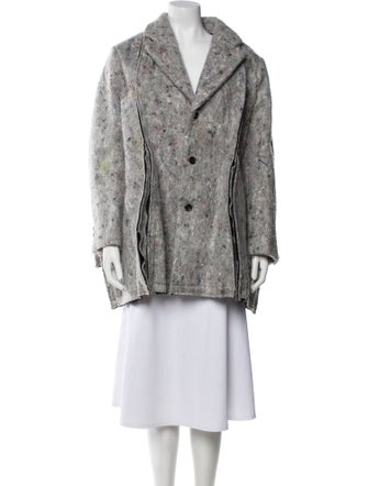 Comme des Garçons 2022 'Black Rose' Coat