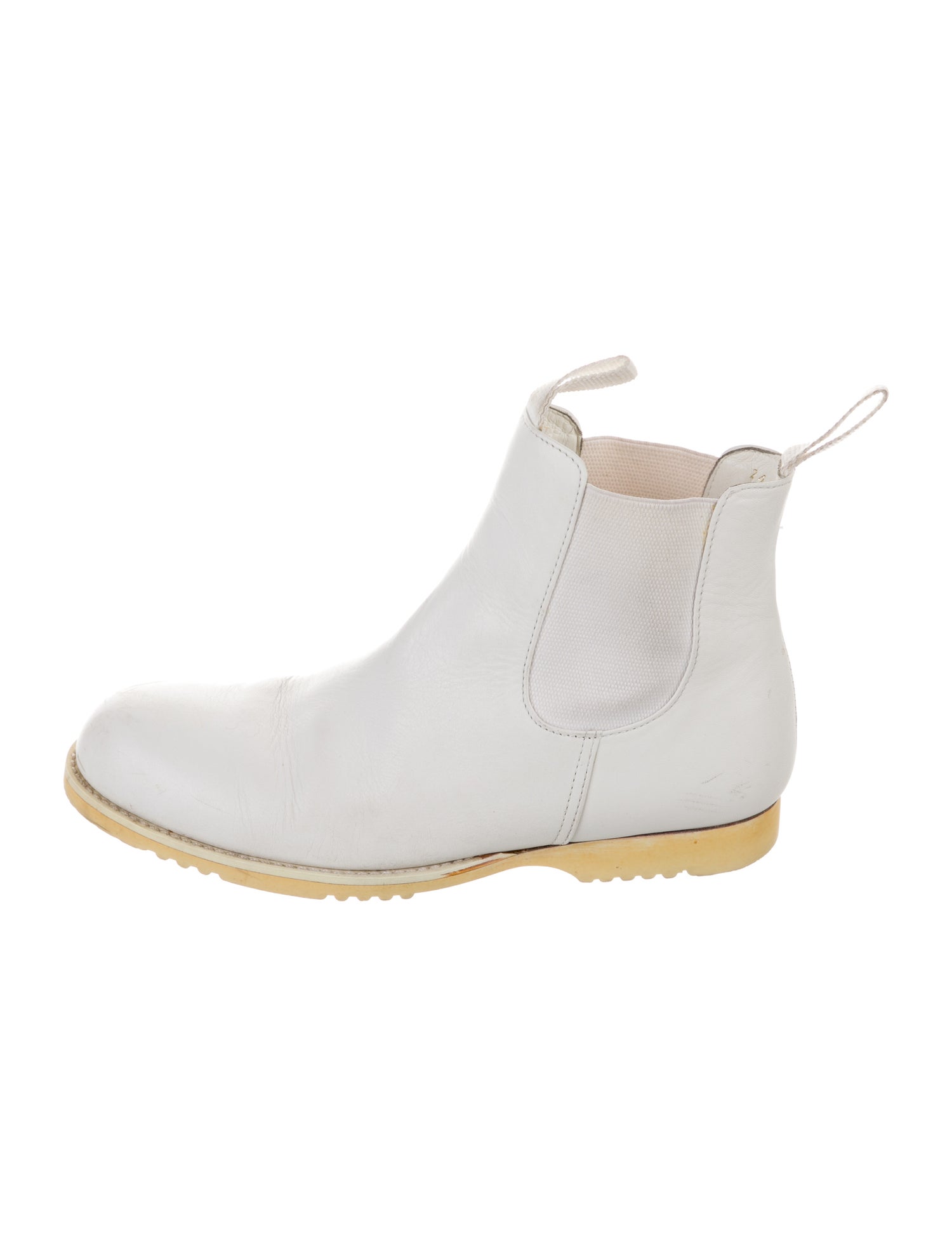 Comme des Garçons Leather Chelsea Boots