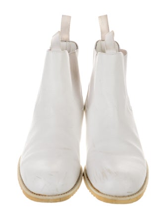 Comme des Garçons Leather Chelsea Boots