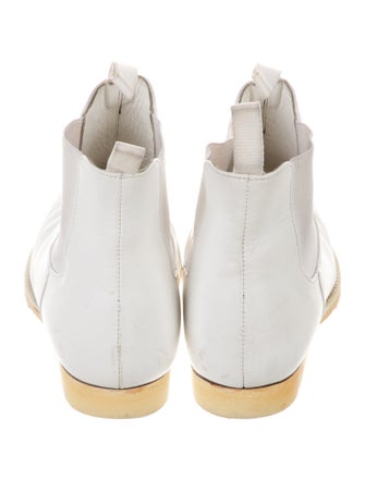 Comme des Garçons Leather Chelsea Boots