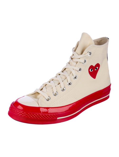 Comme des Garçons Play x Converse Canvas Sneakers
