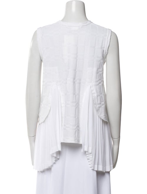 Comme des Garçons Comme des Garçons Crew Neck Sleeveless Top