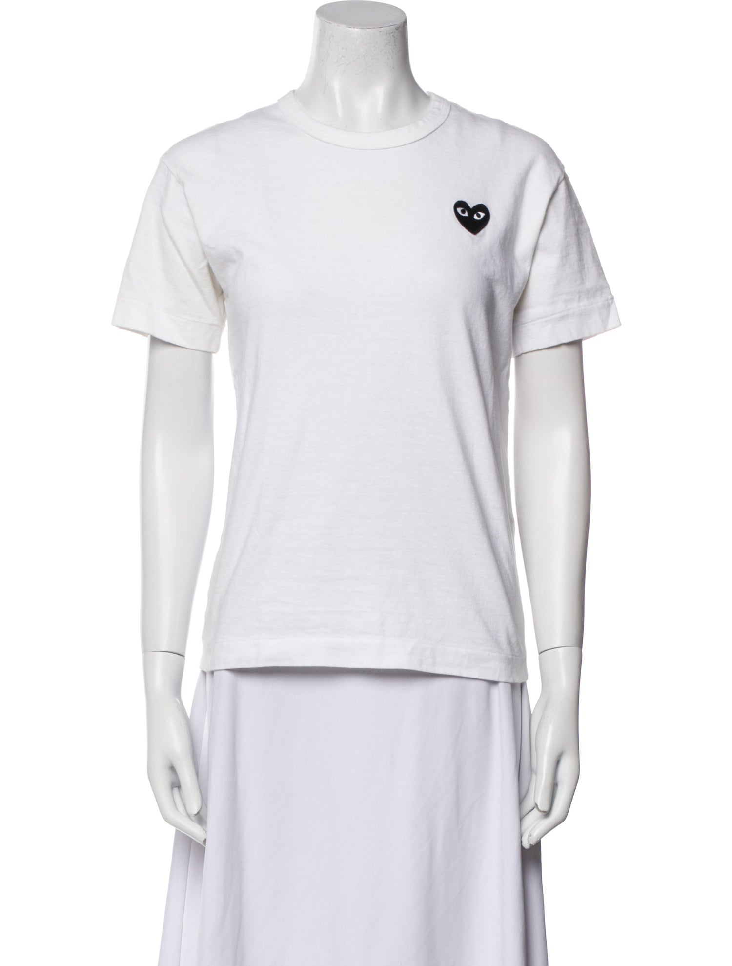 Comme des Garçons Play Graphic Print Crew Neck T-Shirt