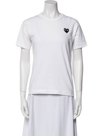 Comme des Garçons Play Graphic Print Crew Neck T-Shirt