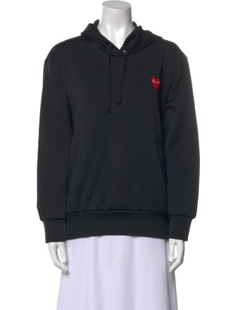 Comme des Garçons Play Crew Neck Long Sleeve Sweatshirt