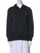 Comme des Garçons Play Crew Neck Long Sleeve Sweatshirt