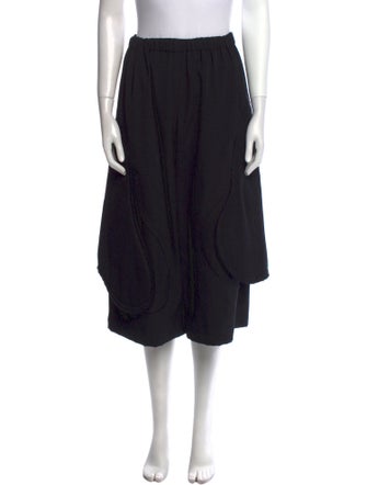 Comme des Garçons Wool Wide Leg Pants