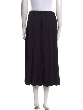 Comme des Garçons Comme des Garçons Wool Midi Length Skirt