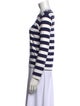 Comme des Garçons Comme des Garçons Striped Crew Neck Sweatshirt