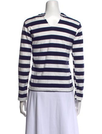 Comme des Garçons Comme des Garçons Striped Crew Neck Sweatshirt