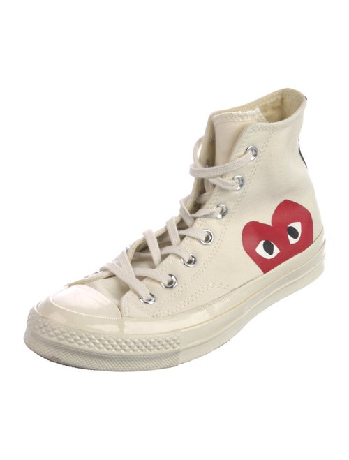 Comme des Garçons Play x Converse Canvas Graphic Print Sneakers