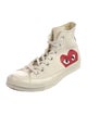 Comme des Garçons Play x Converse Canvas Graphic Print Sneakers