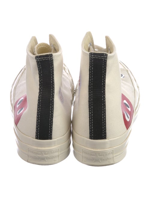 Comme des Garçons Play x Converse Canvas Graphic Print Sneakers