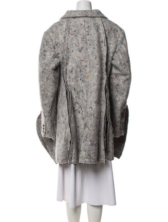 Comme des Garçons 2022 'Black Rose' Coat