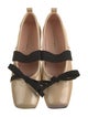 Comme des Garçons Patent Leather Bow Accents Mary Jane Flats