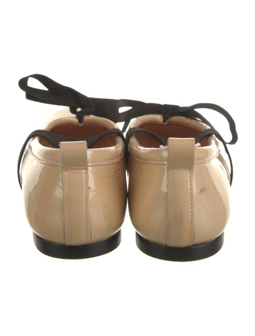 Comme des Garçons Patent Leather Bow Accents Mary Jane Flats