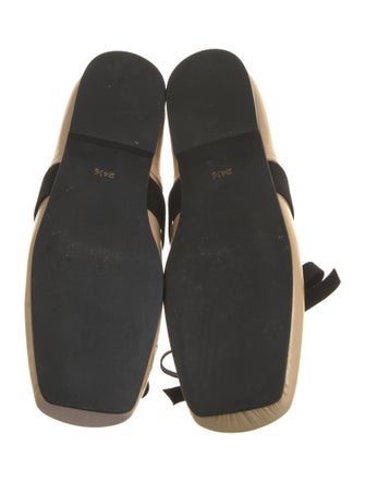 Comme des Garçons Patent Leather Bow Accents Mary Jane Flats