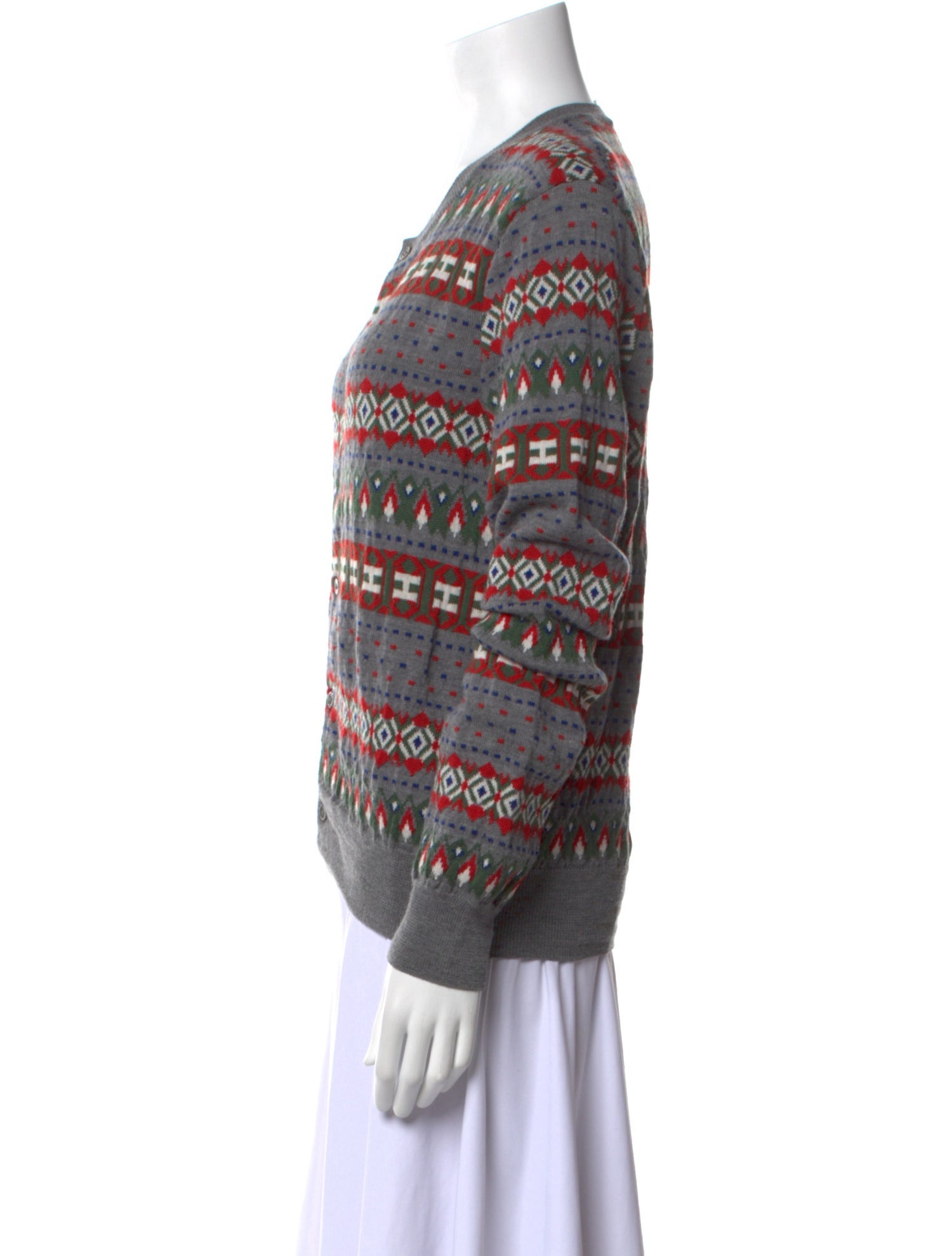 Comme des Garçons SHIRT Wool Striped Sweater