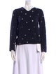 Comme des Garçons Comme des Garçons Wool Polka Dot Print Sweater