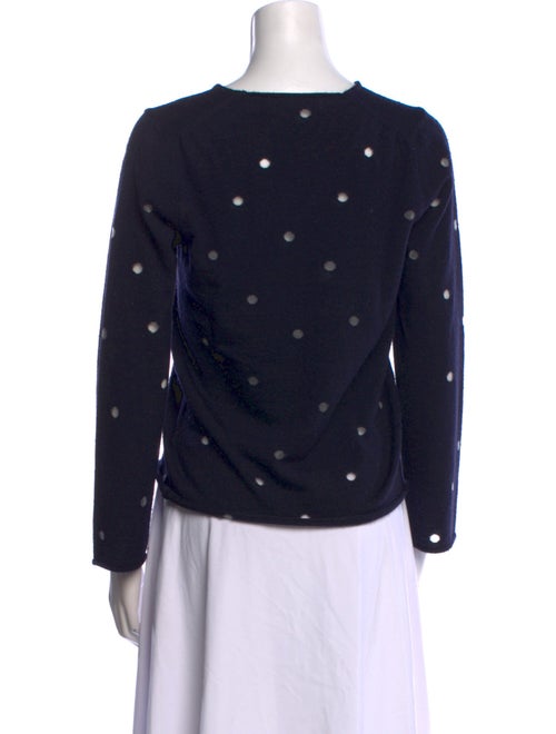Comme des Garçons Comme des Garçons Wool Polka Dot Print Sweater