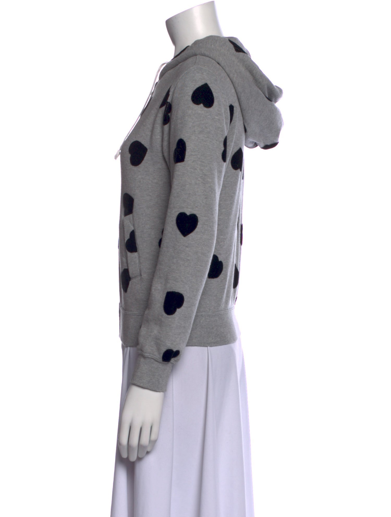 Comme des Garçons Printed Mock Neck Sweatshirt