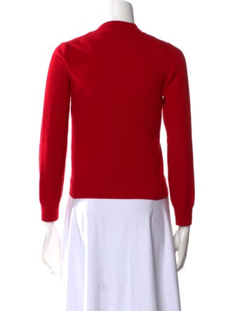 Comme des Garçons Play Wool V-Neck Sweater