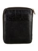 Comme des Garçons Leather Printed Compact Wallet