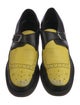 Comme des Garçons Leather Colorblock Pattern Monk Straps