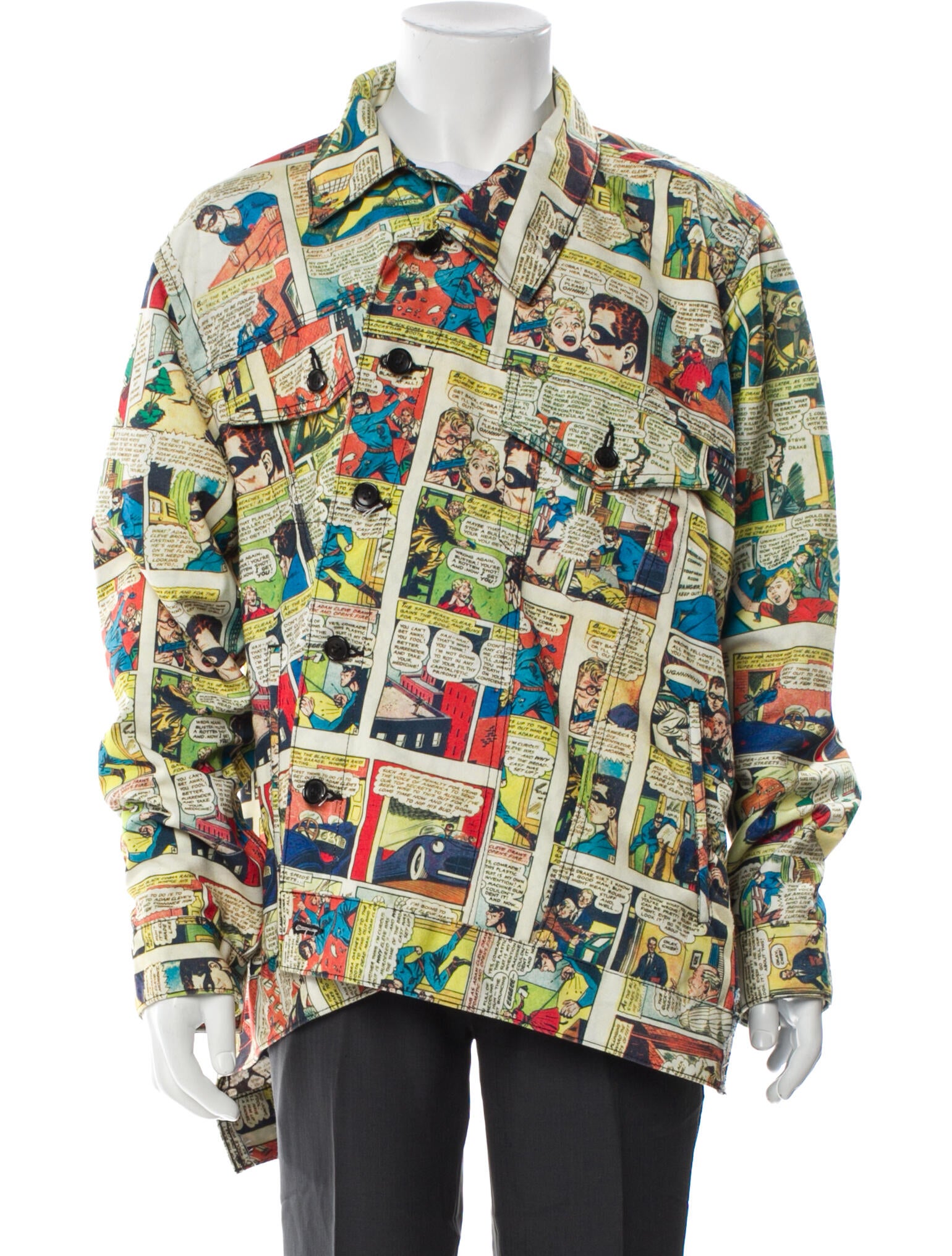 Comme des Garçons Homme Plus 2018 'White Shock' Jacket