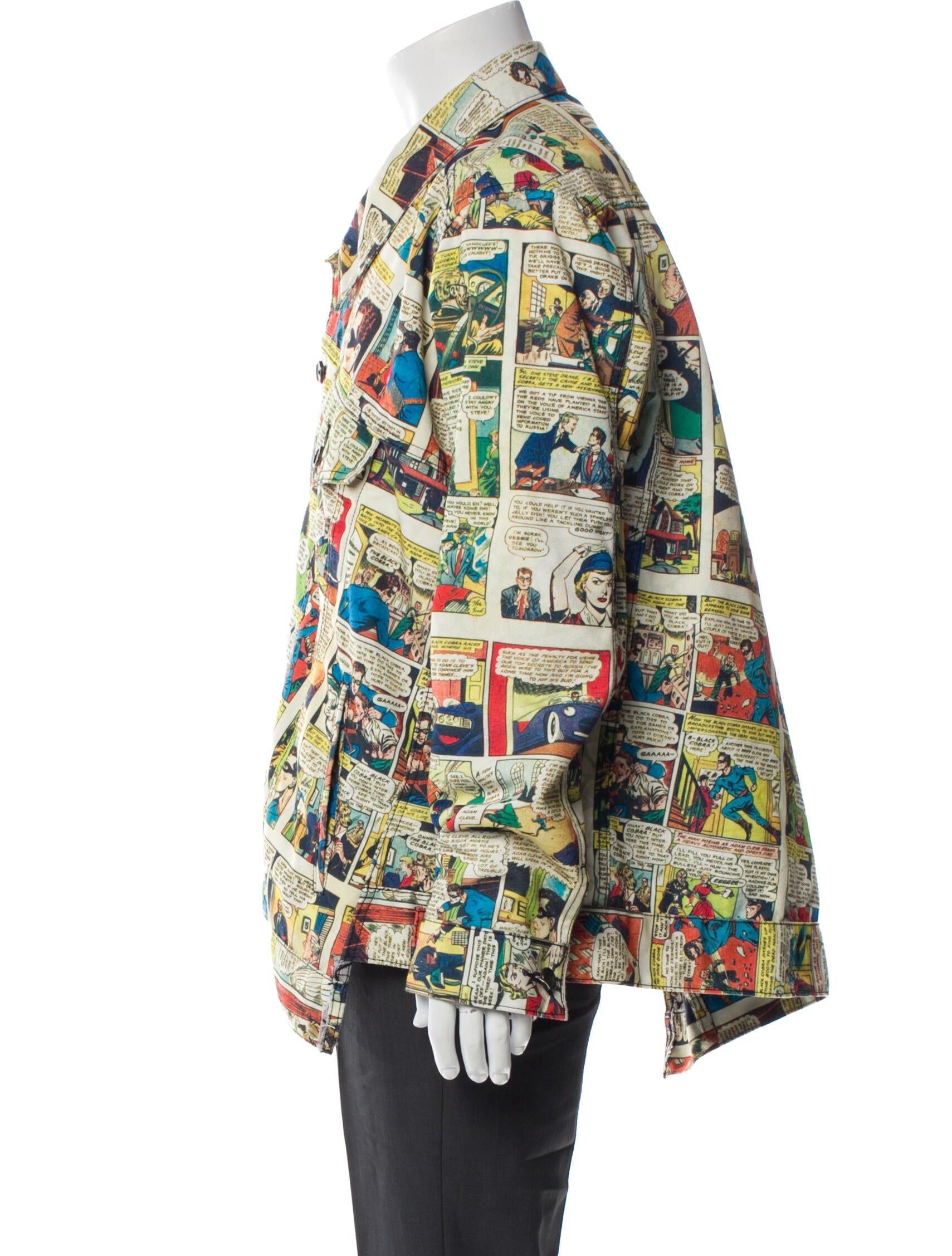 Comme des Garçons Homme Plus 2018 'White Shock' Jacket