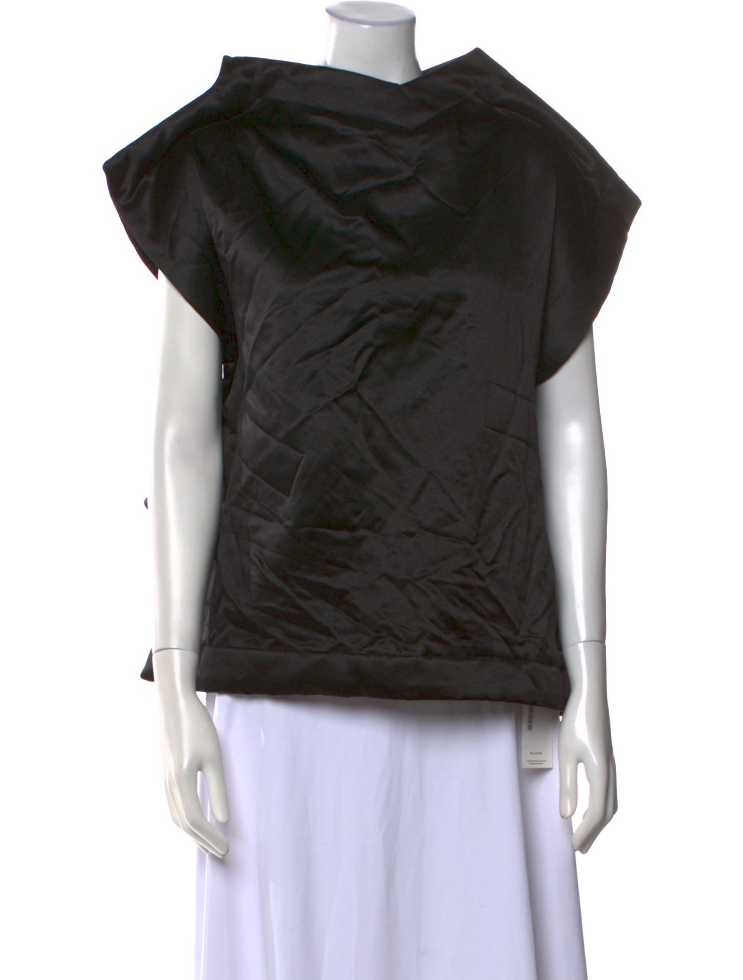 Comme des Garçons Wool V-Neck Top