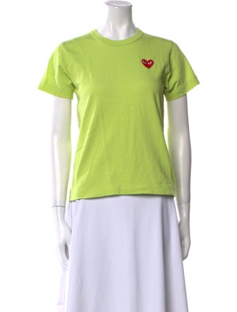 Comme des Garçons Play Crew Neck Short Sleeve T-Shirt