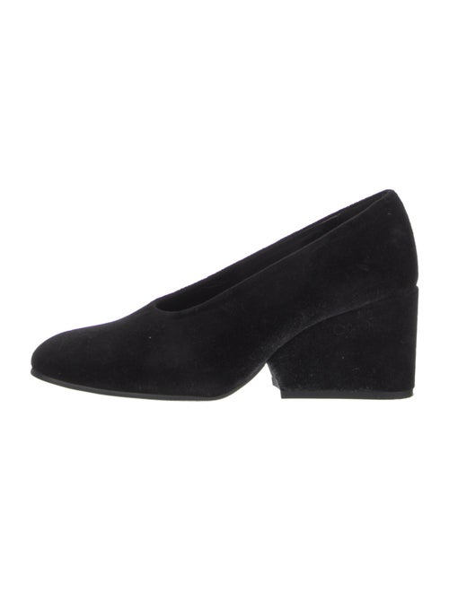 Comme des Garçons Suede Pumps