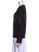 Comme des Garçons Crew Neck Long Sleeve Sweatshirt