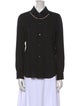 Comme des Garçons Comme des Garçons Wool Long Sleeve Button-Up Top