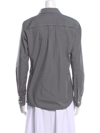 Comme des Garçons Comme des Garçons Long Sleeve Button-Up Top