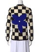 Comme des Garçons Plaid Print Crew Neck Sweater