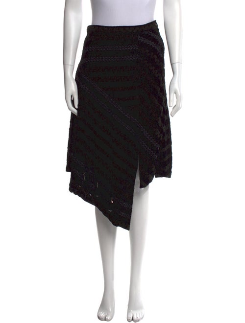 Comme des Garçons Crystal Embellishments Knee-Length Skirt