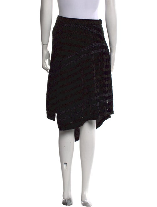 Comme des Garçons Crystal Embellishments Knee-Length Skirt