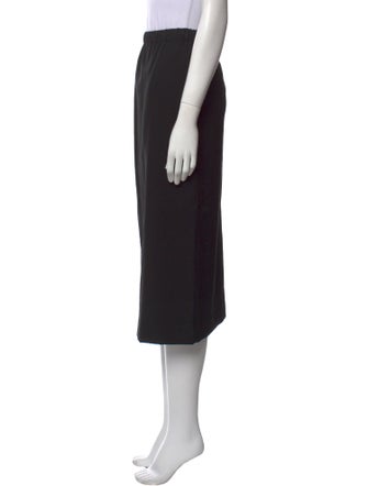 Comme des Garçons Wool Midi Length Skirt