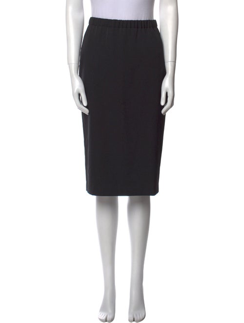 Comme des Garçons Wool Knee-Length Skirt