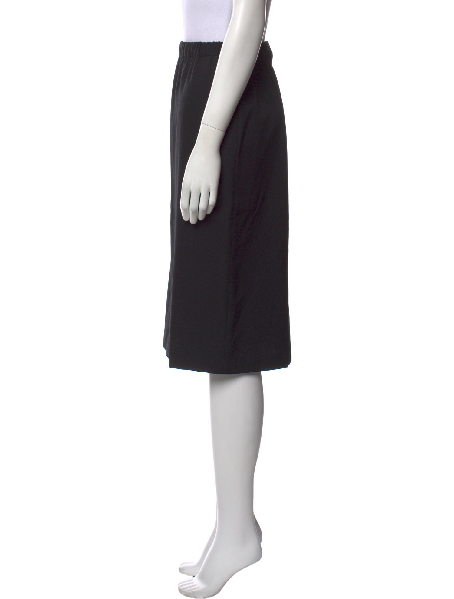 Comme des Garçons Wool Knee-Length Skirt
