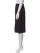 Comme des Garçons Wool Knee-Length Skirt