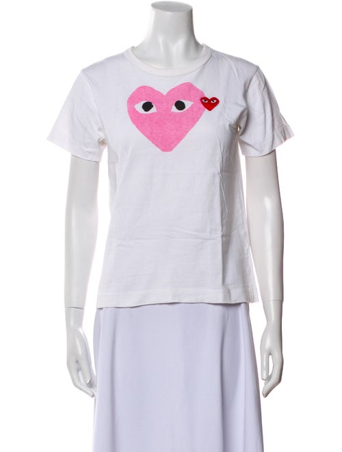 Comme des Garçons Graphic Print Crew Neck T-Shirt