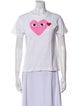 Comme des Garçons Graphic Print Crew Neck T-Shirt