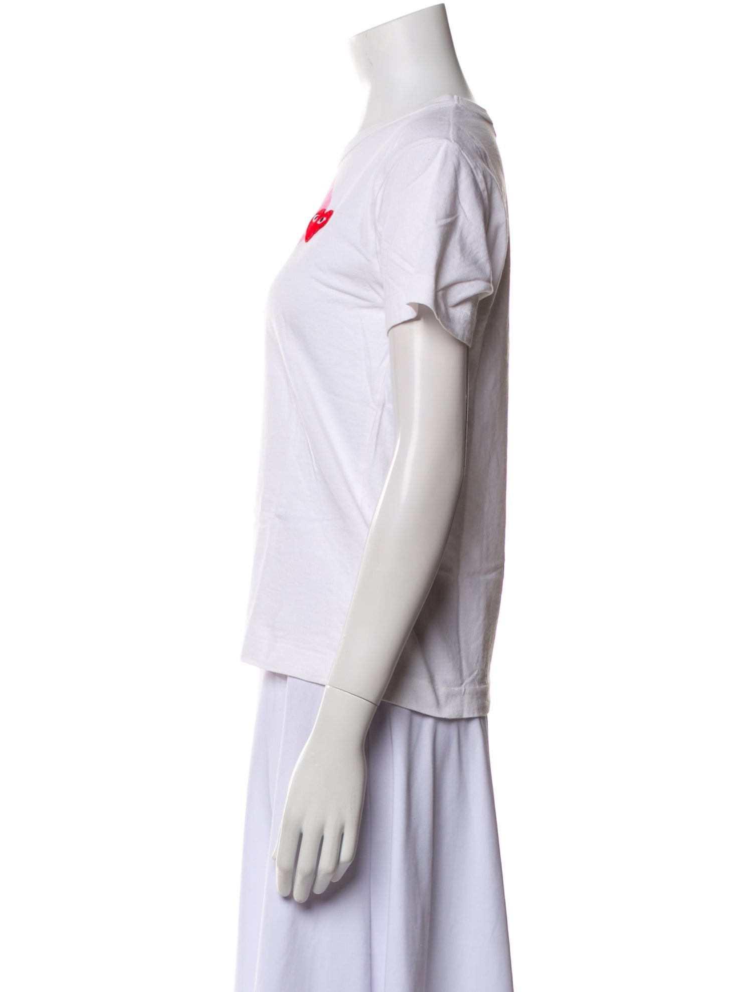 Comme des Garçons Graphic Print Crew Neck T-Shirt