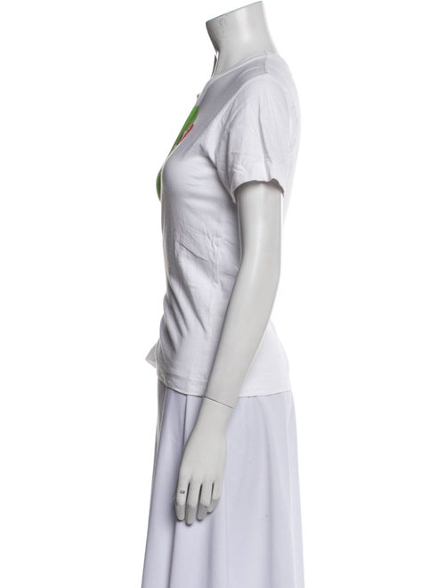 Comme des Garçons Play Graphic Print Crew Neck T-Shirt